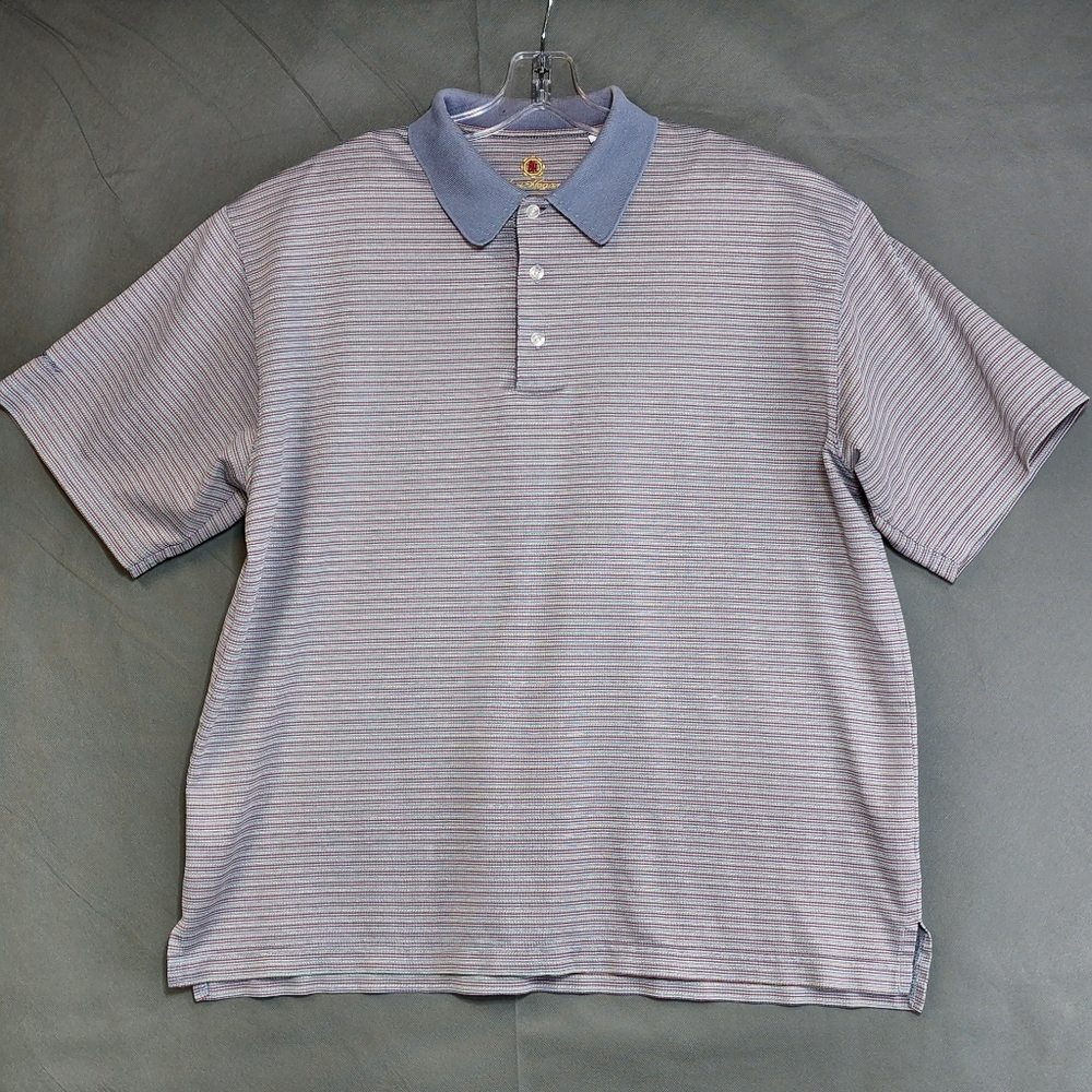 Ben Hogan Performance Men Size Large LG Golf Short Sleeve Polo Shirt